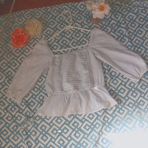 BLUE RAIN pretty Blouse top - Picture 4 of 16